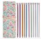 Tunisian Crochet Hooks Set Afghan Crochet Hooks Aluminum Needles Tools for Beginners+ Burable Cloth Case 11-Pack